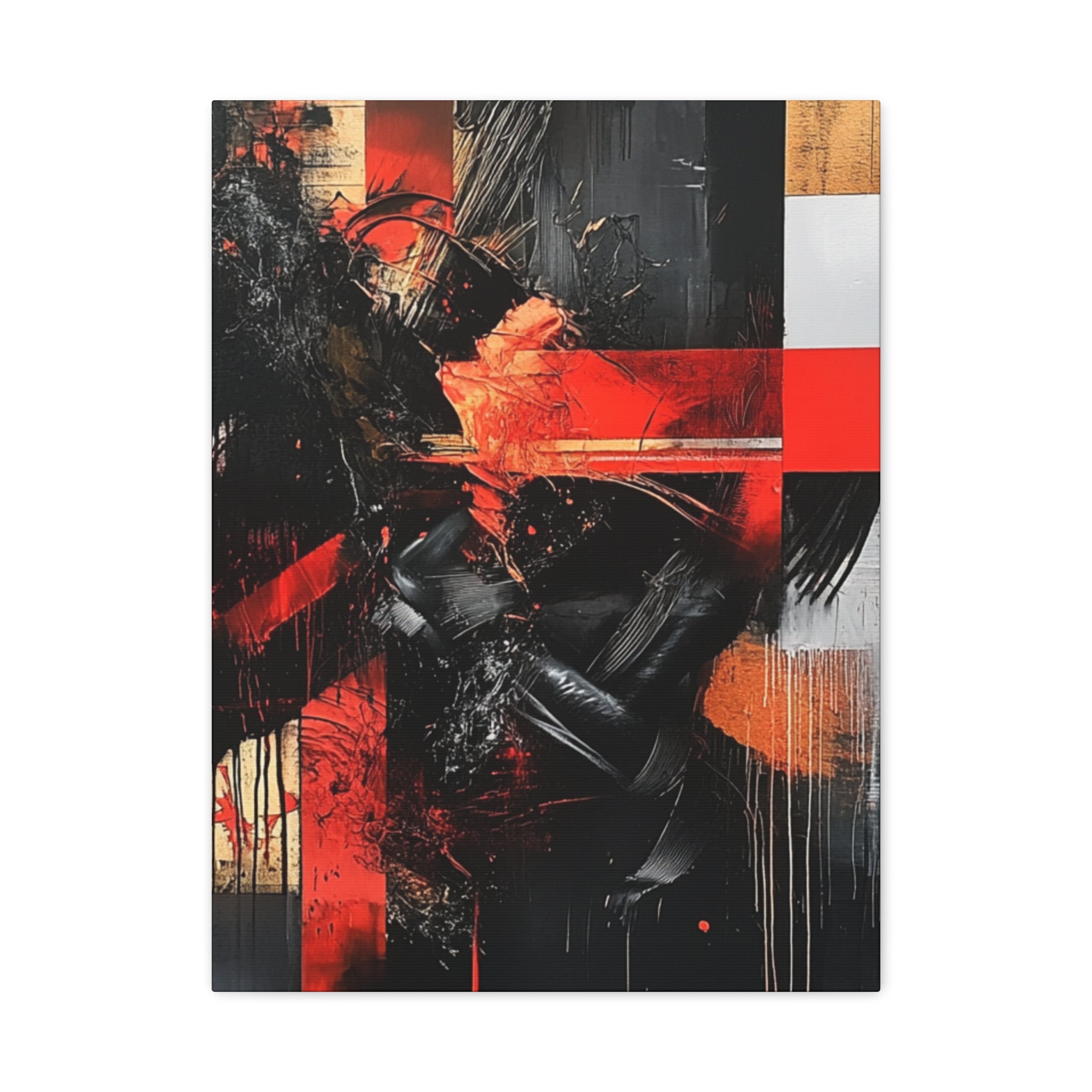 "Through the chaos, a defiant path to freedom."