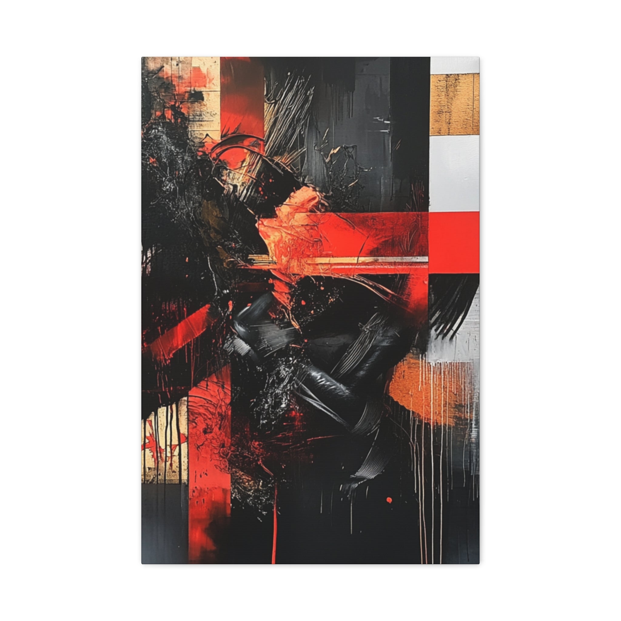 "Through the chaos, a defiant path to freedom."